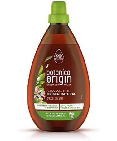 Botanical Origin Organic Fabric Softener Suitable for Sensitive Skin Orange Blossom and Citrus Leaves Fragrance - 50 Washes - Buy Online on GoSupps.com