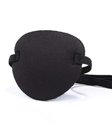 Adjustable Black Eye Patches for Adults & Kids - Perfect for Lazy Eye Amblyopia & Strabismus - Buy Online on GoSupps.com
