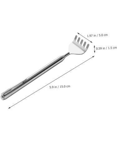 Beavorty 6-Stage Stainless Steel Telescopic Scraper & Massage Tool - Perfect for Neck Back & Finger Scratches - Buy Online on GoSupps.com