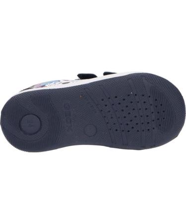 Geox Baby Girls B New Flick F Trainers - Navy/White - Size 8.5 UK Child - Buy Online on GoSupps.com