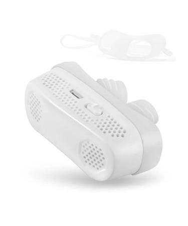 Urbesty Anti Snoring Devices Update Snoring Solution Snore Reducing Nose Vents Plugs Anti Snore Stopper Snoring Device for Easing Breathing and Comfortable Sleep for Men and Women (Creamy White)