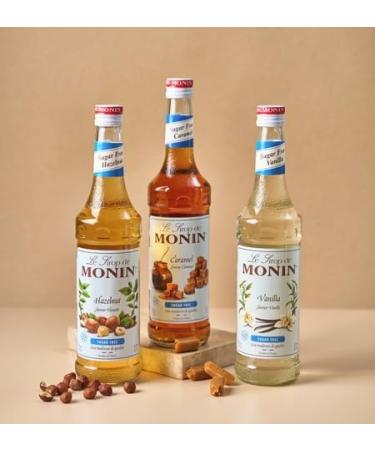 MONIN - Sugar-free Caramel for Coffee Cappuccino Latte and Hot Chocolate - Natural Flavors - 70cl - Buy Online on GoSupps.com