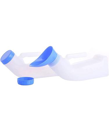 LAMELLIS 2 Packs Unisex Spill Proof Urinal for Men and Women with Screw Lid Urinal Funnel for Travel Outdoor - Buy Online on GoSupps.com