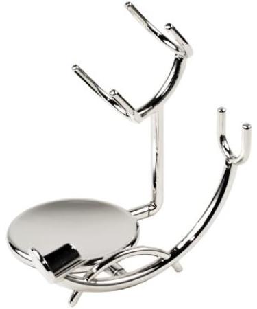 Buy Parker SRB Replaceable Blade Straight Edge Barber Razor Shave Set - Pure Badger Brush Chrome Stand & 100 Blades for Smooth Shaving - Buy Online on GoSupps.com