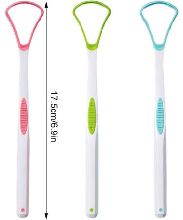 Rongweiwang Tongue Scraper - Professional Oral Care Tool | Reusable Hygiene Cleaning Brush for Men & Women - Safe & Effective - Buy Online on GoSupps.com
