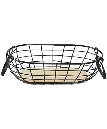 Fruit Basket Bowl Storage Basket Retro Metal Kitchen Living Room Fruit and Vegetable Basket Kitchen Storage Home Decoration Fruit Basket Fruit Bowls (Color : Golden Big) - Buy Online on GoSupps.com