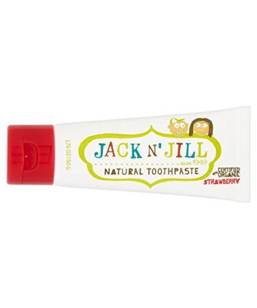 Jack N 'Jill Strawberry Toothpaste Natural with Organic Flavor 50g