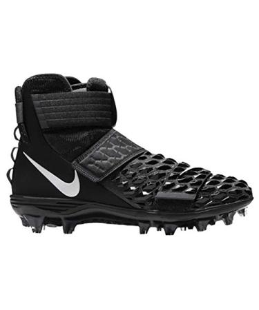 Nike Men's Force Savage Elite 2 Football Cleats (15, Black/White-M)
