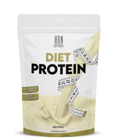 Hbn - Diet protein - 700g taste neutral i protein i casein i whey i milk protein i diet i fat loss i lose i health i fitness