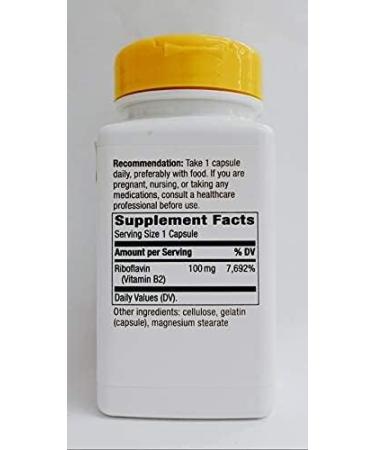 Nature's Way B-2 100mg - 100 Capsules - Buy Online on GoSupps.com