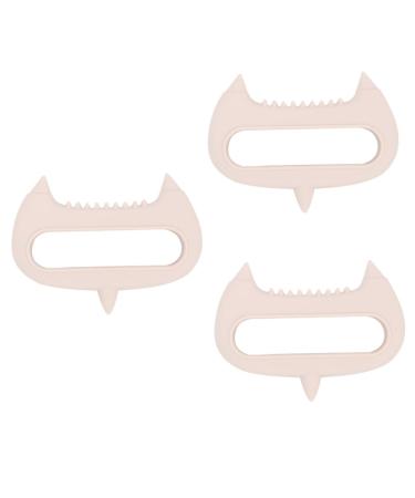Magiclulu 3st acupuncture massage device Hand massager Head massager peeling brush for the scalp scalp massage device made of silicone main tool massage tab pebble gel