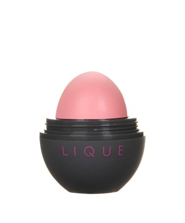LIQUE Cosmetics Tinted Hydrating Lip Balm Lightly Scented Infused with Coconut & Jojoba Oils Weightless Vegan Formula Rose 0.21 Oz.