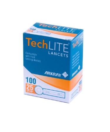 Techlite Lancets ( LANCET  25GA  TECHLITE  STERILE ) 100 Each / box