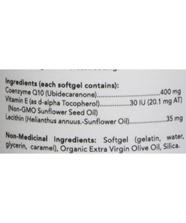 Now Foods CoQ10 400mg Highest Potency 30gel - Buy Online on GoSupps.com
