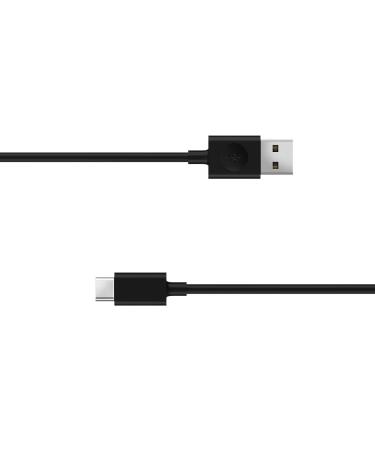 Amazon 3ft USB to USB-C Cable, Black (designed for use with Fire tablets and USB-C compatible devices)