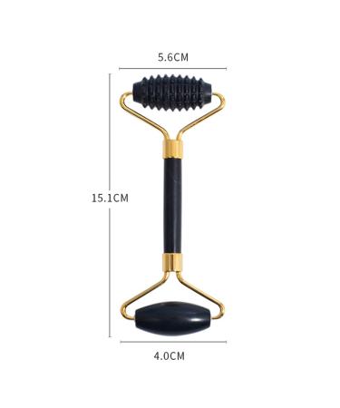 Beaupretty Obsidian Face Massager Set - 2pcs Facial Roller & Miss Horns Beauty Tool for Glowing Skin - Buy Online on GoSupps.com