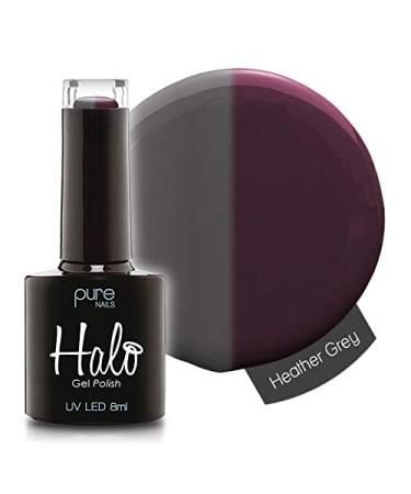 Halo Gel Polish *Full Range 8ml* **CHOOSE YOUR COLOUR(S)** (Heather Grey N2871) Heather Grey N2871 8 ml (Pack of 1)