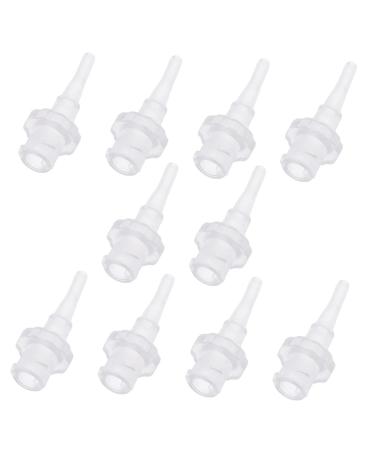 GLEAVI 10pcs Ear Washer Nozzle Cleaning Tool Ear Cleaning Tool Limpiador De Oidos Ear Washers Ear Wax Removal Replacement Tips Elephant Ear Washer Tips Ear Lavage Tips Ear Cleaner