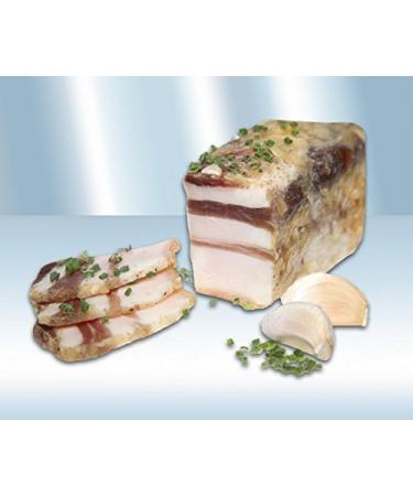 Bacon with garlic Salo Sibirskoje ca.350g