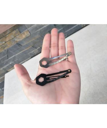 12 Pack Novelty Stainless Steel Self-Defense Hair Clips - Functional EDC Survival Kit Barrettes for Hiking, Stylish Snap Clips for Women - Buy Online on GoSupps.com