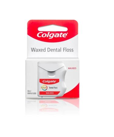 Colgate Waxed Dental Floss For Improved Mouth Health 50 Mtr Pack of 6