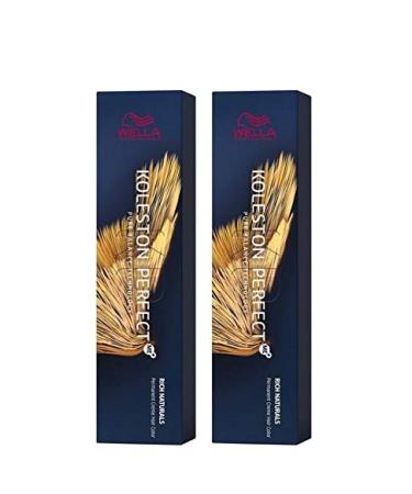 Wella 2 pack Koleston Perfect Me+ KP RICH NATURALS 7/31 medium blonde gold-ash