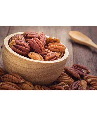 Buy Natural Untreated Pecan Halves - 5000g Resealable Bag | Premium Quality Pecans for Baking & Snacking - International Shipping Available - Buy Online on GoSupps.com