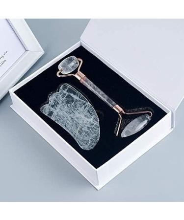 Premium Massage Tools & Gua Sha Set for Anti-Aging | Crystal Jade Face Roller & Rejuvenation Devices - International Shipping - Buy Online on GoSupps.com