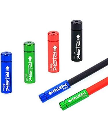 Universal Bicycle Brake & Shift Derailleur Cable Set with Aluminum End Caps - White - Buy Online on GoSupps.com