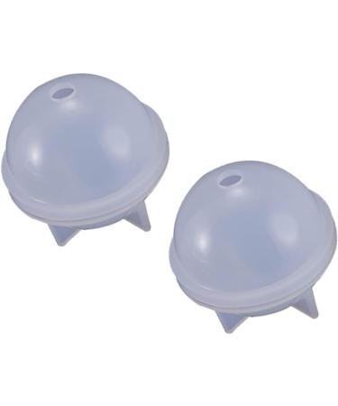 4 Pcs Silicone Sphere DIY Jewelry Casting Molds Mini Glasses for Dolls Jewelry Bead Mold Sphere Resin Mold Candy Molds Silicone Resin Ball Casting Mold Spherical Crafts Whitex2pcs 5CMx2pcs - Buy Online on GoSupps.com
