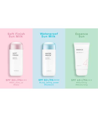 All Around Safe Block Soft Finish Sun Milk SPF50+/PA+++ 70ml - Daily Use Sunscreen with Lightweight, Non-Greasy Formula (2.37 Fl Oz) - Buy Online on GoSupps.com