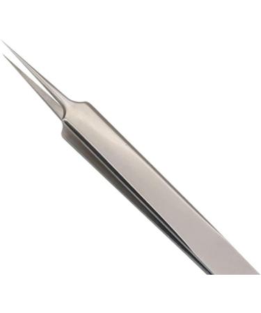 Quupy Professional Stainless Steel Precision Tweezers for Acne Blackhead & Splinter Removal - Ideal for Closed Comedones - Buy Online on GoSupps.com