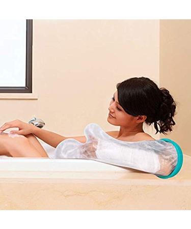Waterproof Arm Cast Cover for Shower - Adult Half Arm Size (20 Inches) - Protects Broken Surgery Arm Wound and Burns - Keep Hand, Wrist, Fingers Dry - Buy Online on GoSupps.com