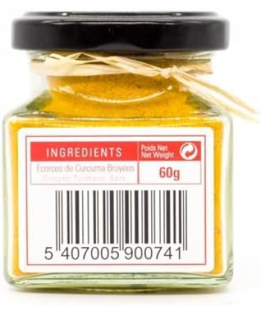 Turmeric Powder 60g - Ilanga Nature - Madagascar - Buy Online on GoSupps.com