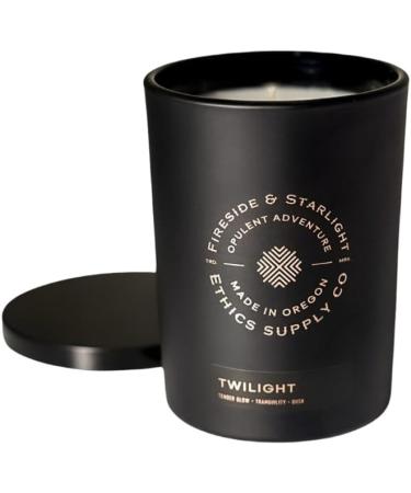 Buy Ethics Supply Twilight Candle - Handcrafted Aromatherapy Essential Oils Coconut Wax 50 Hour Burn 10.5 oz - Made in USA - Buy Online on GoSupps.com
