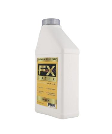Liquid Latex Fashions - Ammonia-Free Yellow Face Paint for Kids & Adults | 16 oz | Ideal for Art Parties Cosplay & Concerts - Buy Online on GoSupps.com