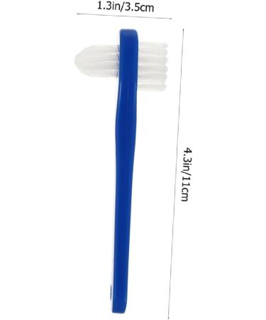 Healeeved Double-Sided Toothbrush for Braces & Dentures | Ideal Travel Cleaning Device | Durable Plastic Design - Buy Online on GoSupps.com
