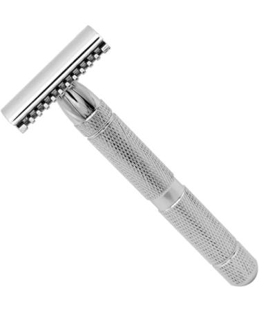 Frcolor 2-Pack Men's Double-Head Steel Razors with Wooden Handle - Premium Shaving Experience - Buy Online on GoSupps.com