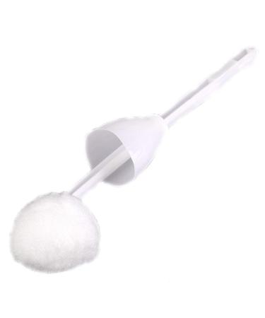 Saccgt Multifunction Squeeze Water Cotton-Type Toilet Cleaning Brush Soft Bristle Home Nylon Fiber Pp Handle