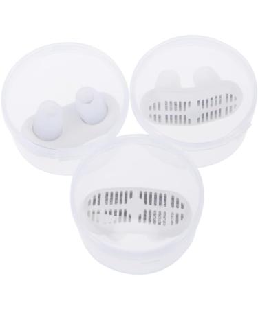 Stopper Nose Vents Anti Snoring Aid - 3pcs White Set for Improved Sleep Quality - Buy Online on GoSupps.com