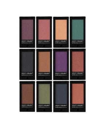 Buy CITY COLOR Matte Single Eyeshadow - Carnation 0.085 oz | International Shipping Available - Buy Online on GoSupps.com