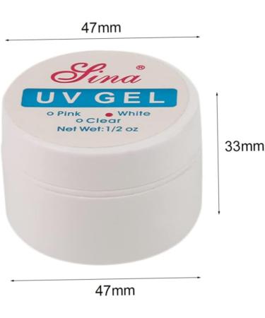 3 Colors Quick Uv Builder Gel Nail Extension Gel Nail Strengthen Uv Gel Nail Art Manicure Set Crystal Enhancement Gel For Professional Or Beginner 3PCS - Buy Online on GoSupps.com