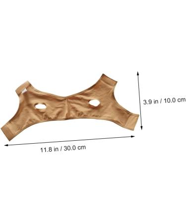 1pc Thin Chin up Facial Slimming Strap Breathable Band for V Line Thin Masseter Chin Shaping Spandex Product 30X10X1.5CM skin-coloured - Buy Online on GoSupps.com