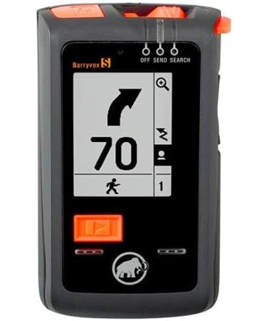 Mammut Barryvox S Beacon - Gray, One Size | High-Performance Avalanche Safety Equipment - Buy Online on GoSupps.com