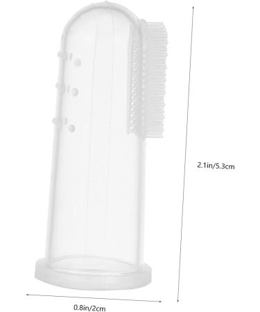 Minkissy 9-Pack Silicone Milk Toothbrushes for Kids - Soft Silicone Children's Manual Finger Toothbrushes for Toddlers - Buy Online on GoSupps.com