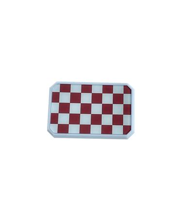 Cosmetic Contact Lens Box Tide Checkerboard Pattern Black and White Simple Unisex Contact Lens Companion Box (Color : Blue)