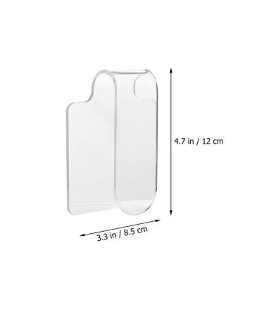 Lurrose 2-Set Acrylic Makeup Mixing Palette - Professional Portable Art Tray for Makeup Foundation Nail Art & More - Durable Stainless Steel Design - Buy Online on GoSupps.com