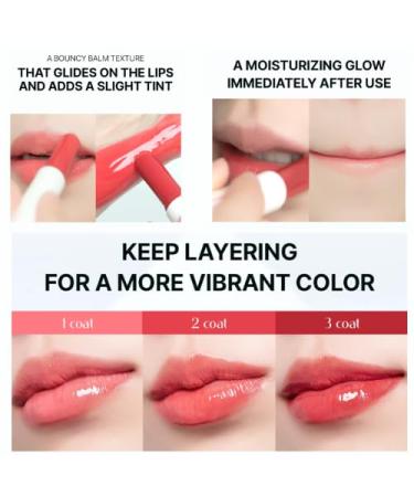 # HANHYUNJAE Pro Melt Lip Balm 3 Colors Food-Inspired Glossy Finish (02 / Apricot Coral) / 0.098oz / Vegan Hypoallergenic Hydrating Melting Lip Balm with Soft Coral Glow Nourishing Shine - Buy Online on GoSupps.com