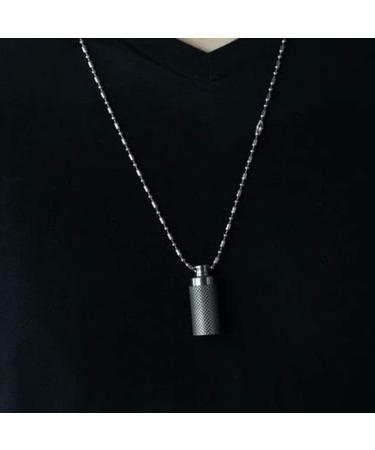 Portable Titanium Pill Tank - Waterproof Keychain Pill Holder for Travel & Outdoor Sports - Buy Online on GoSupps.com