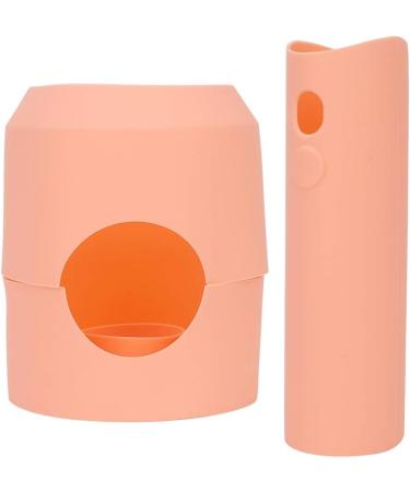 Silicone Hair Dryer Protective Cover EasyToIdentify Hole Sites Anti Scratch Shockproof Dust Droof Travel Protective Case Cover with Special Nozzle Rotation Design for Travel Orange - Buy Online on GoSupps.com